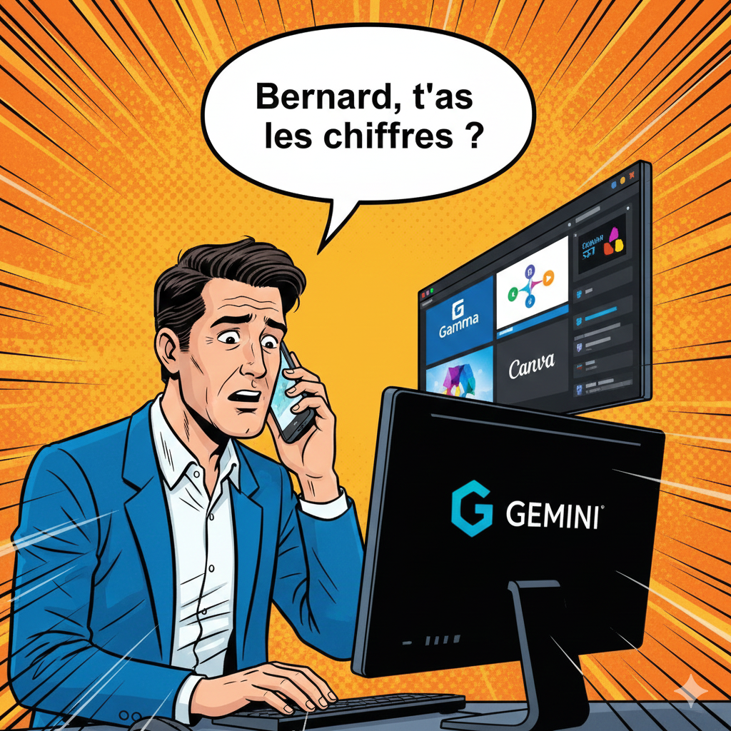 Jérome avant - Commercial stressé