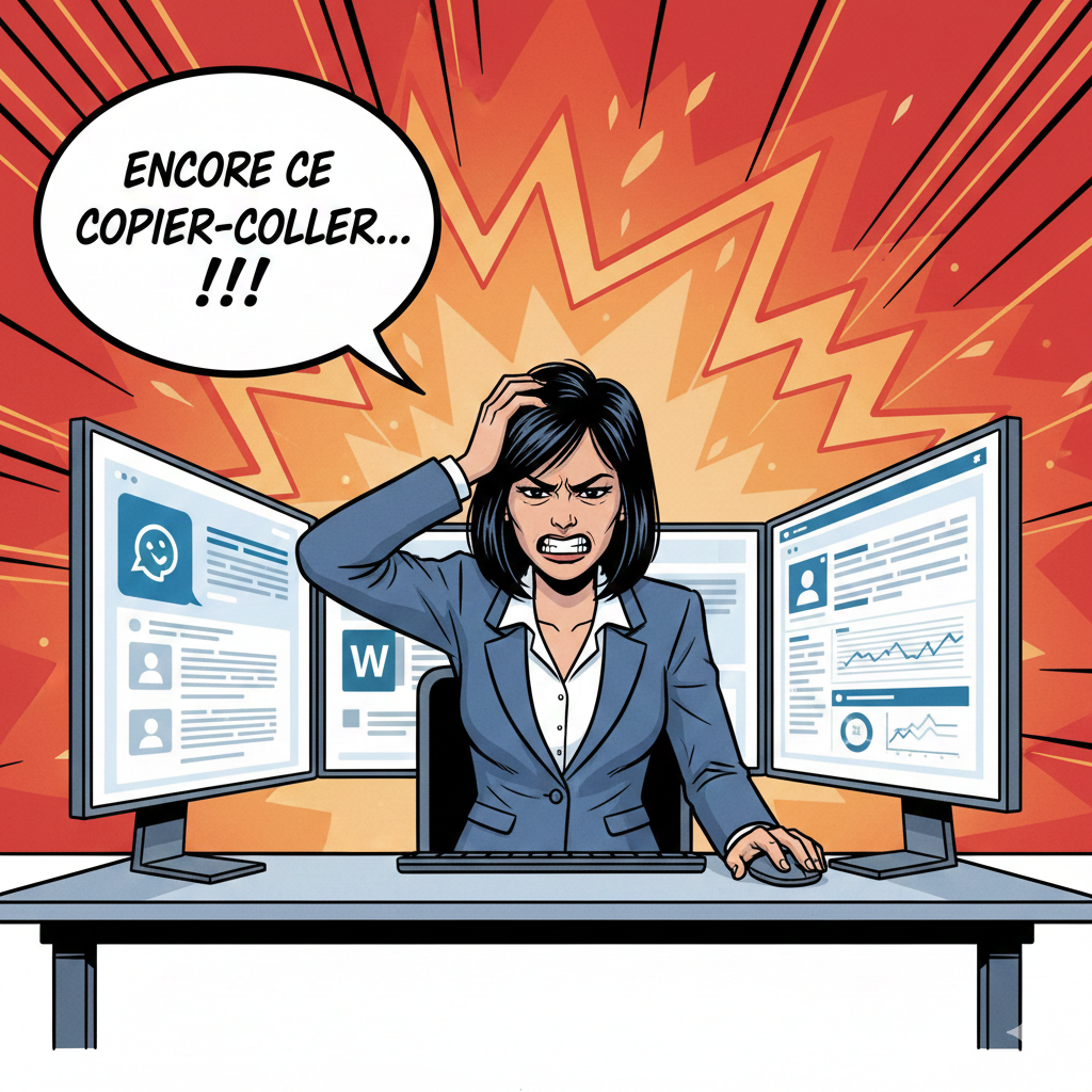 Margaux avant - Assistante frustrée